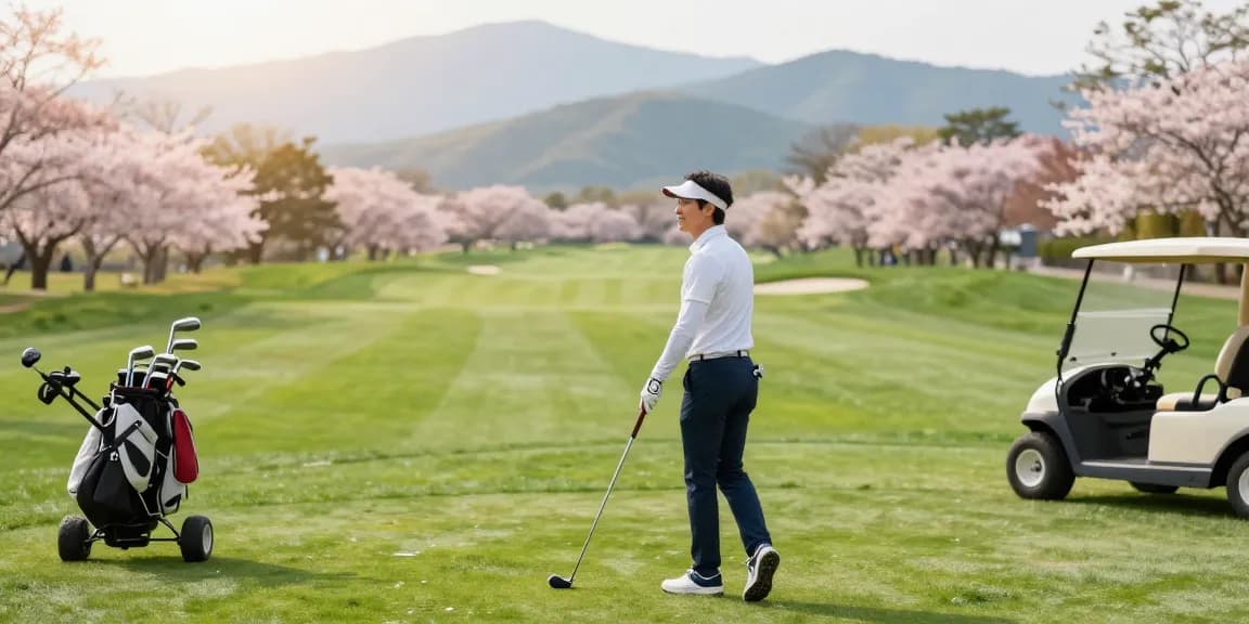 Pengalaman golf di Kato City dengan bro178, golfer menikmati lapangan hijau yang subur.