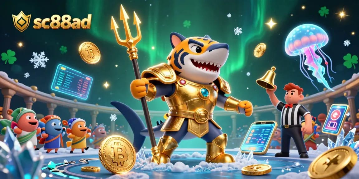 Experience sc88ad in action within a vibrant underwater colosseum showcasing digital currencies and exciting energy.