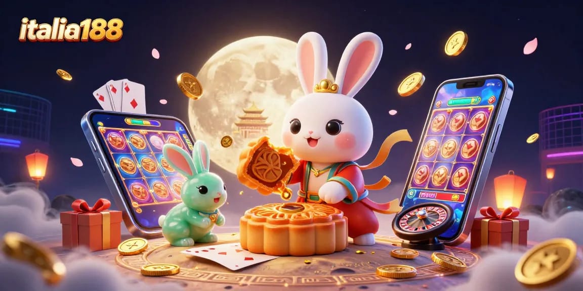 Bermain di italia188, kelinci bulan menghancurkan kue bulan untuk mengungkapkan chip poker yang menggiurkan.