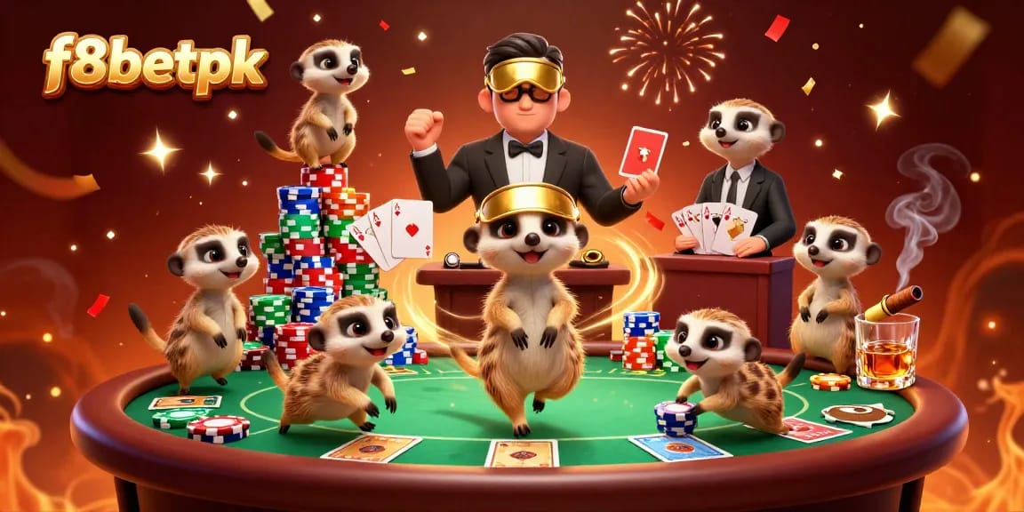 Join the lively meerkats at f8betpk for an exciting casino experience with vibrant energy.