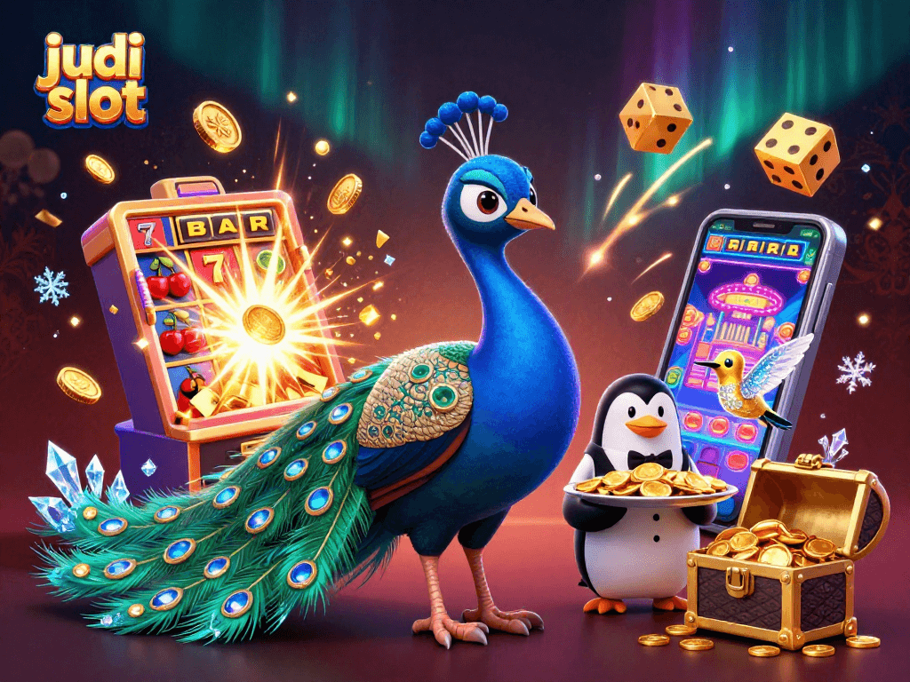 Menangkan judi slot dengan grafis memukau dan simbol keberuntungan yang melayang