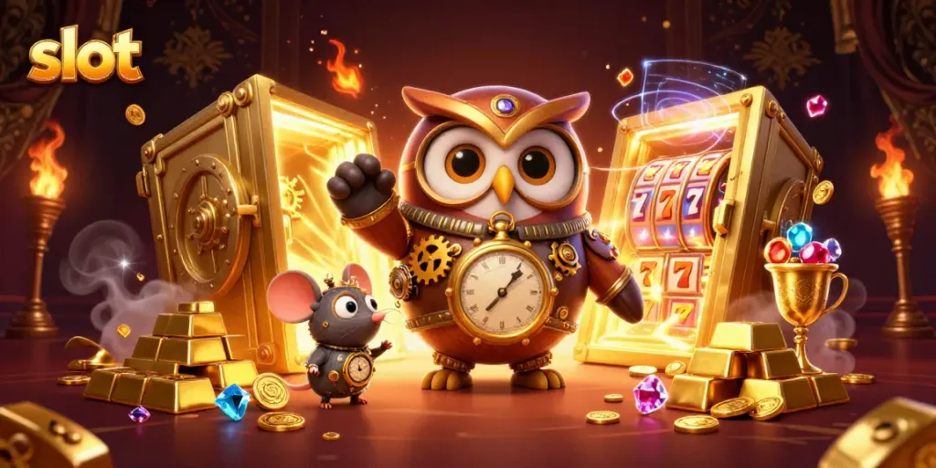 Slot adalah simbol keberuntungan dalam ilustrasi kasino, memberikan nuansa permainan yang menarik.