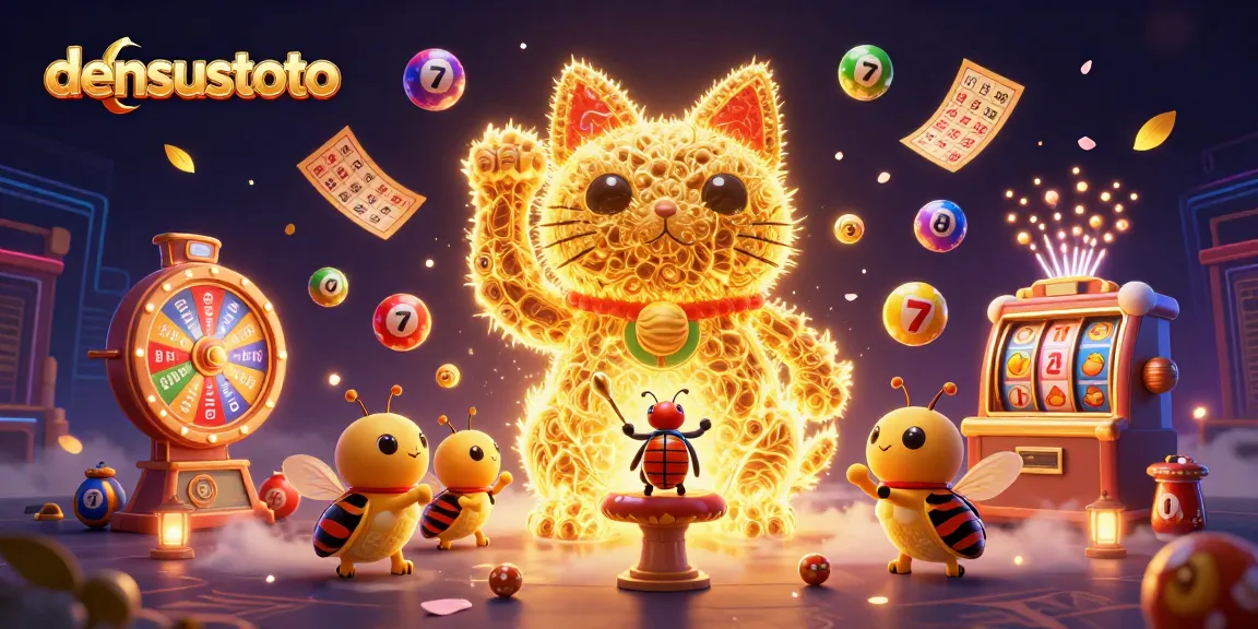 Jelajahi Slot Gacor densustoto dengan simbol kasino yang menarik dan mekarnya CBD yang menawan.