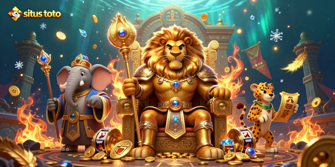 Mendapatkan kemenangan di situs toto dengan permainan jackpot yang mengasyikkan dan simbol buah golden.