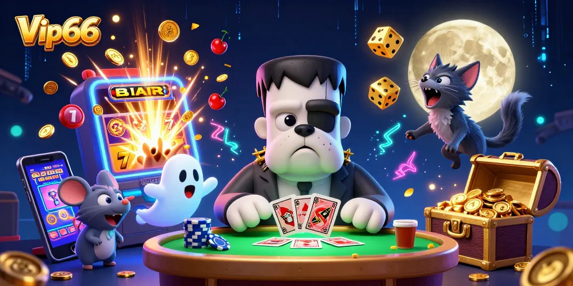 Engage with thrilling games at Vip66 featuring unique characters and exciting casino elements.