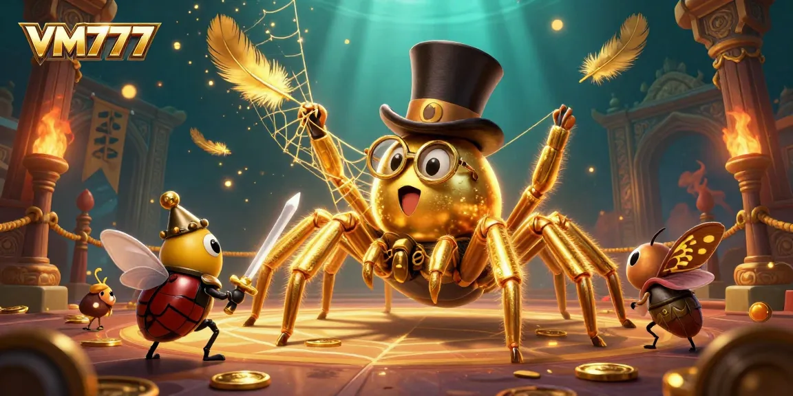 Engage with VM777's thrilling casino action featuring adventurous characters in a vibrant scene.