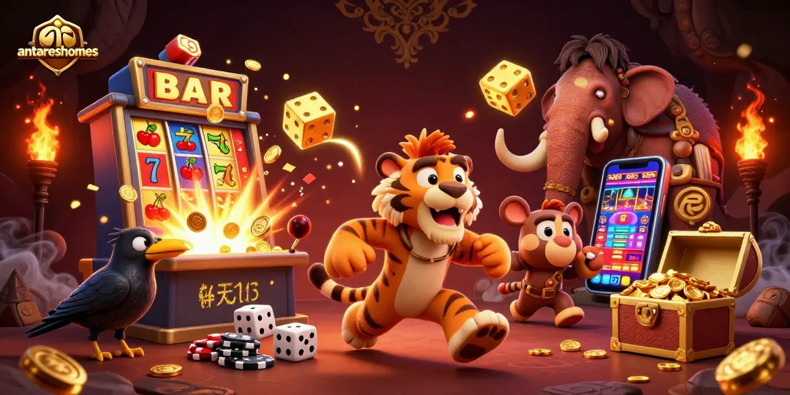 Play thrilling games at antareshomes featuring a lively cartoon casino adventure.