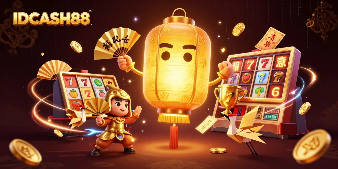Experience thrilling gameplay at IDCASH88 with dynamic slot elements and a vibrant casino atmosphere.
