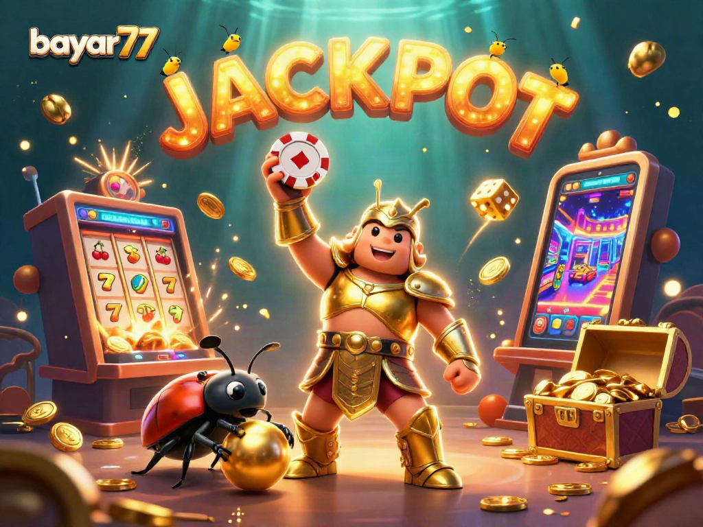 Bayar77 lakukan permainan kasino seru dengan grafis slot mengesankan dan kejutan jackpot.