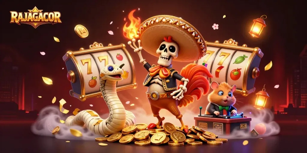 RAJAGACOR menghadirkan permainan slot dengan karakter menarik, kemenangan menunggu di depan!