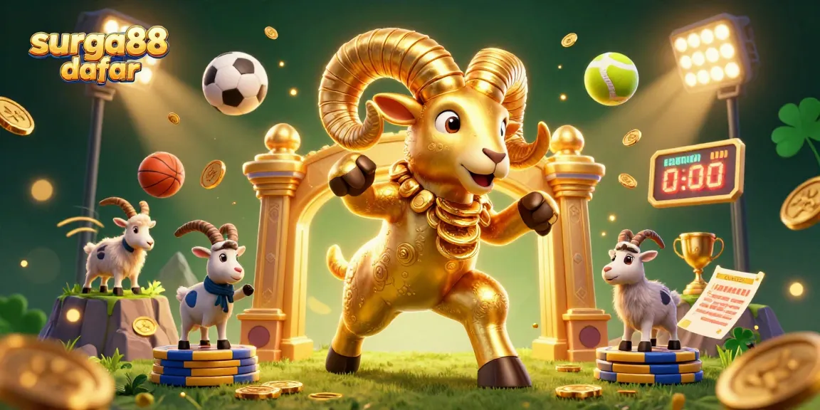 Experience thrilling gameplay with surga88 daftar, featuring dynamic sports elements and a vibrant casino atmosphere.