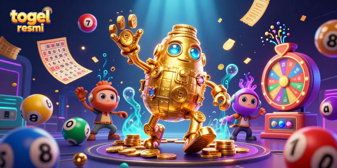 Memenangkan hadiah dengan togel resmi dalam ilustrasi kasino digital yang menakjubkan.