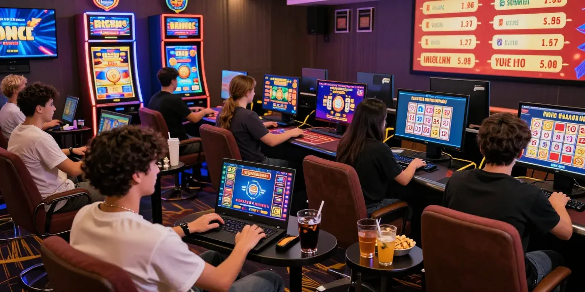 Engaging gaming session showcasing players excitedly betting on tempototo online casino.