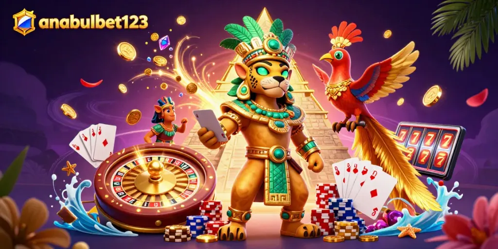 Menggali kemenangan di slot dan judi secara optimal di anabulbet123 dengan karakter kasino yang menarik.