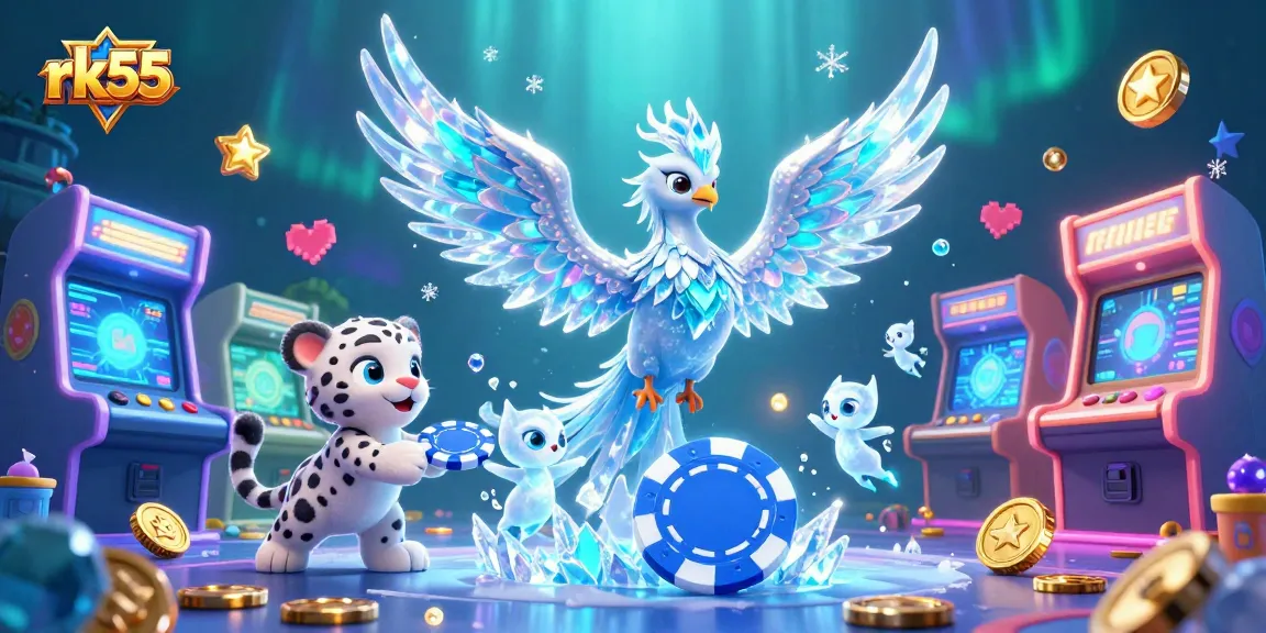 Menangkan jackpot dengan rk55 sambil memainkan slot bergambar grafis 3D mendebarkan.