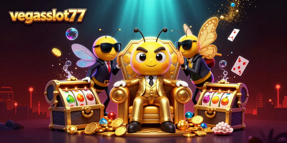 Berputar di mesin slot vegasslot77 dengan bumblebee bos mob di latar belakang kasino yang berkilauan.