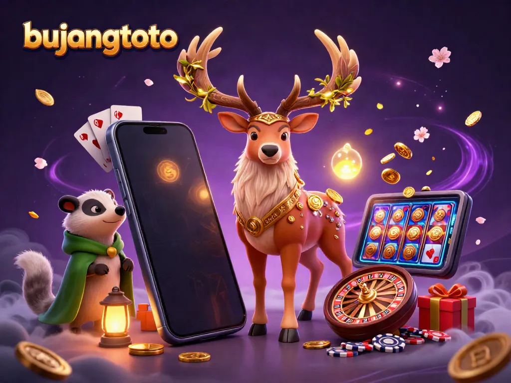 Experience the magic of bujangtoto with enchanting characters among dynamic slot game elements.