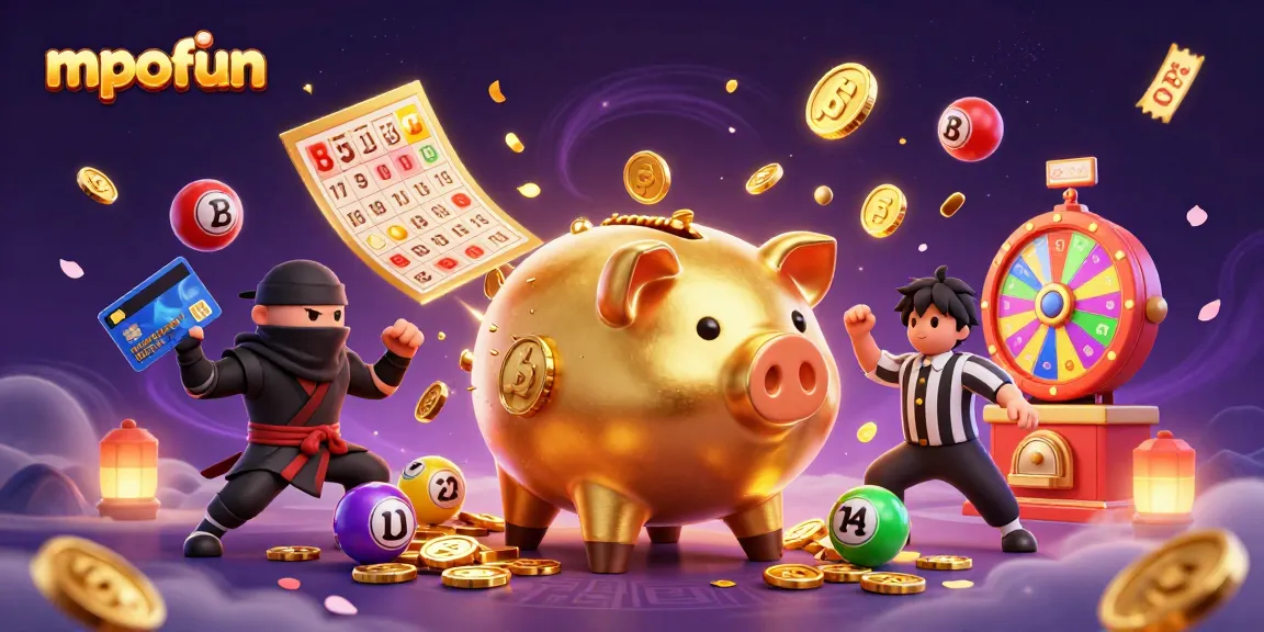 Engage in thrilling gameplay with mpofun’s vibrant casino illustration featuring dynamic characters and interactive elements.