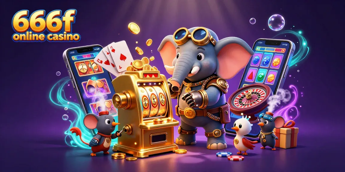 Spin to win at the 666f online casino with colorful slot machines and immersive gameplay elements.