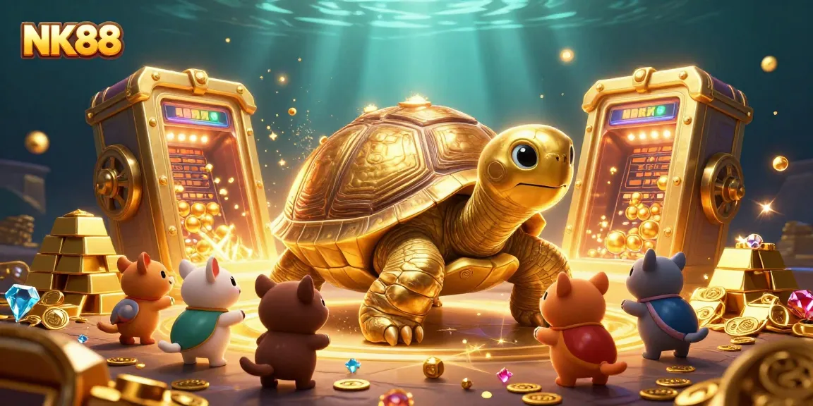 Play thrilling games at NK88 with exciting visuals of 3D characters and treasure.