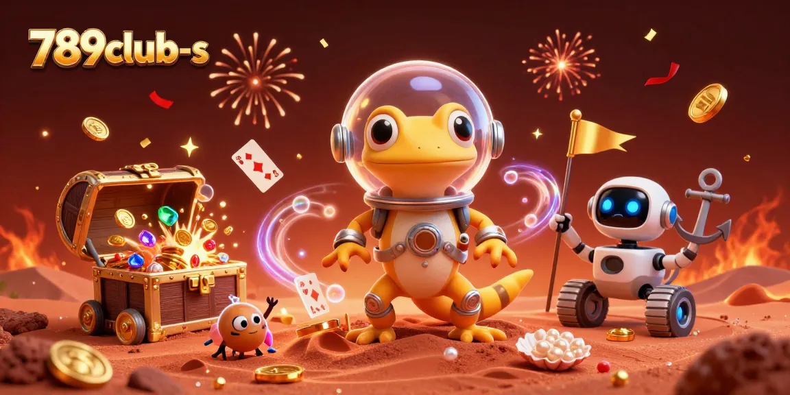 Experience thrilling gameplay with 789club-s as the Martian gecko discovers a golden casino!