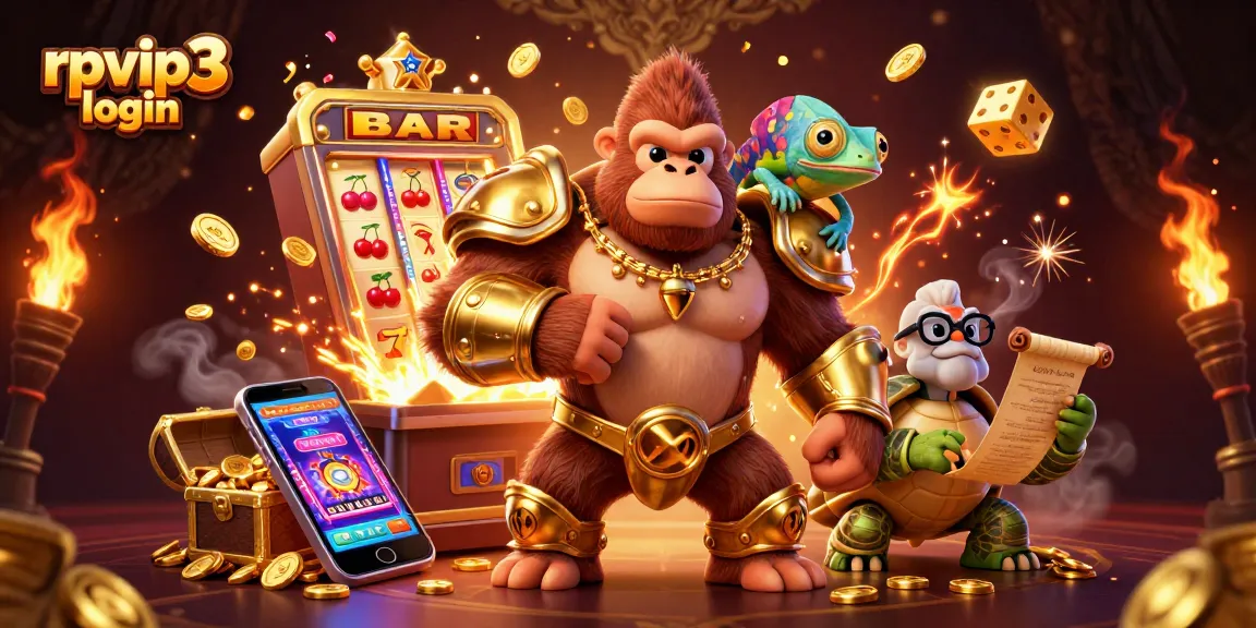 Engage with the thrilling rpvip3 login experience while enjoying a vibrant casino scene with dynamic gaming visuals.