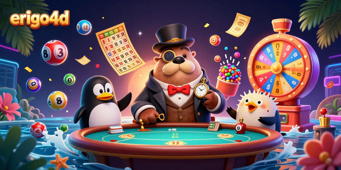 Experience gaming excitement with erigo4d in a vibrant underwater casino scene featuring animated elements.