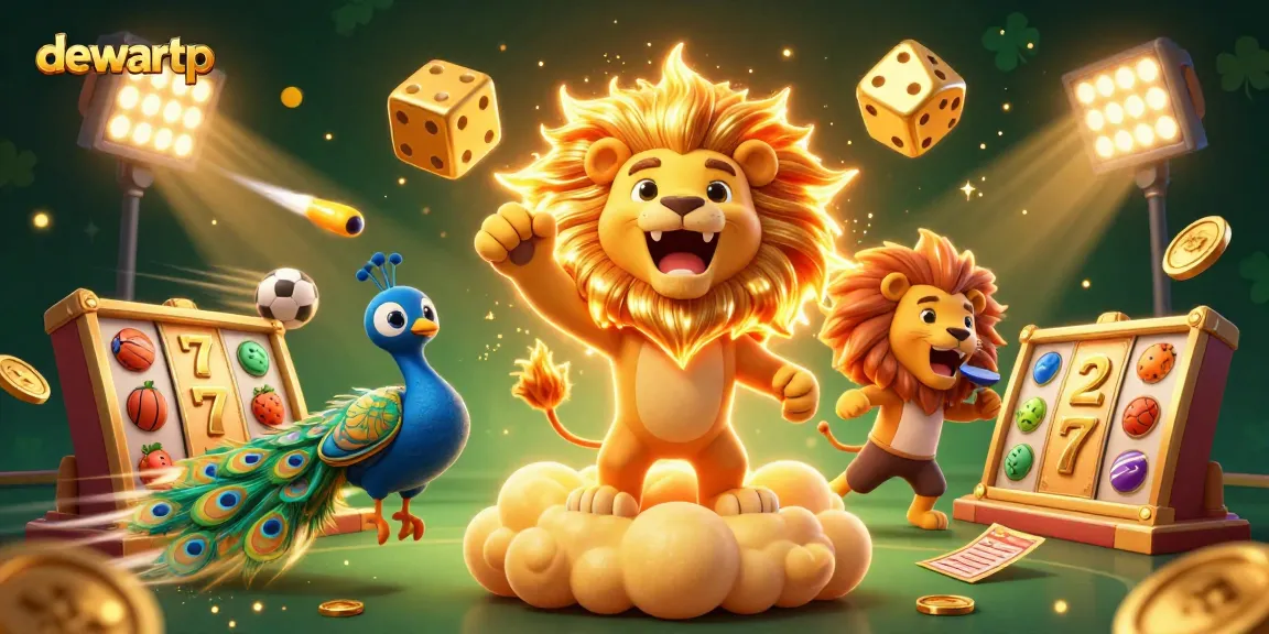 Rasakan sensasi bermain di dewartp dengan jackpot progresif dan simbol keberuntungan dalam permainan slot.