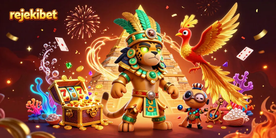 Experience thrilling gameplay with rejekibet featuring a vibrant Mayan-themed casino scene
