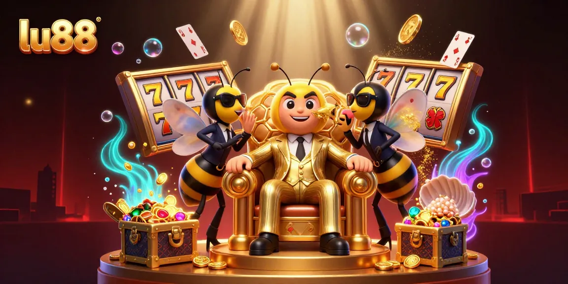 Spin the reels at lu88 and enjoy thrilling slots action in this vibrant, engaging casino scene.