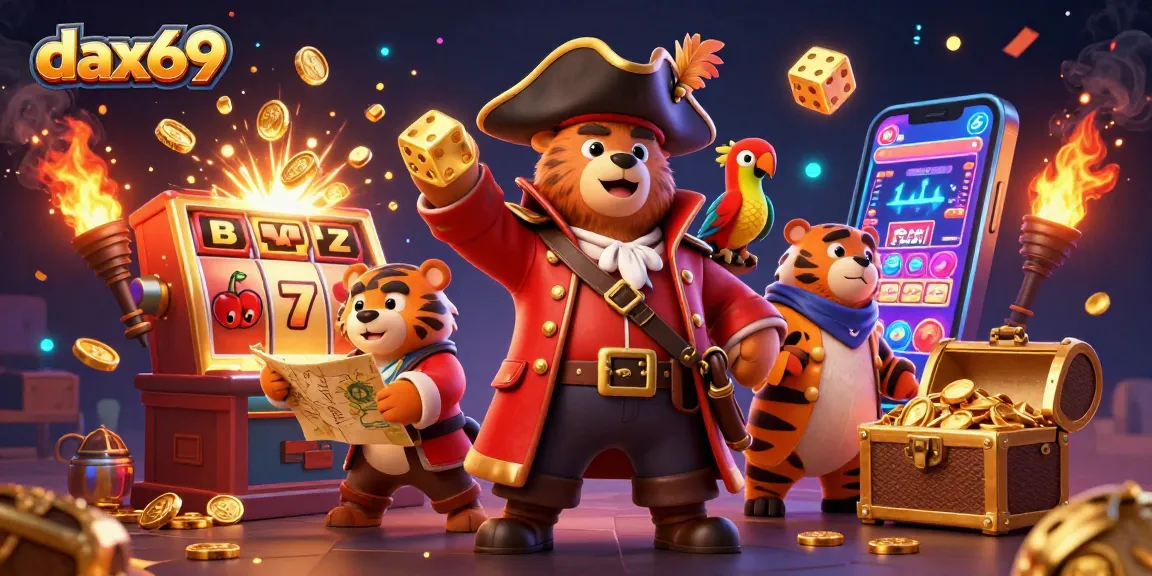 Menangkan hadiah besar dengan dax69 di mesin slot 3D yang penuh warna dan karakter lucu.
