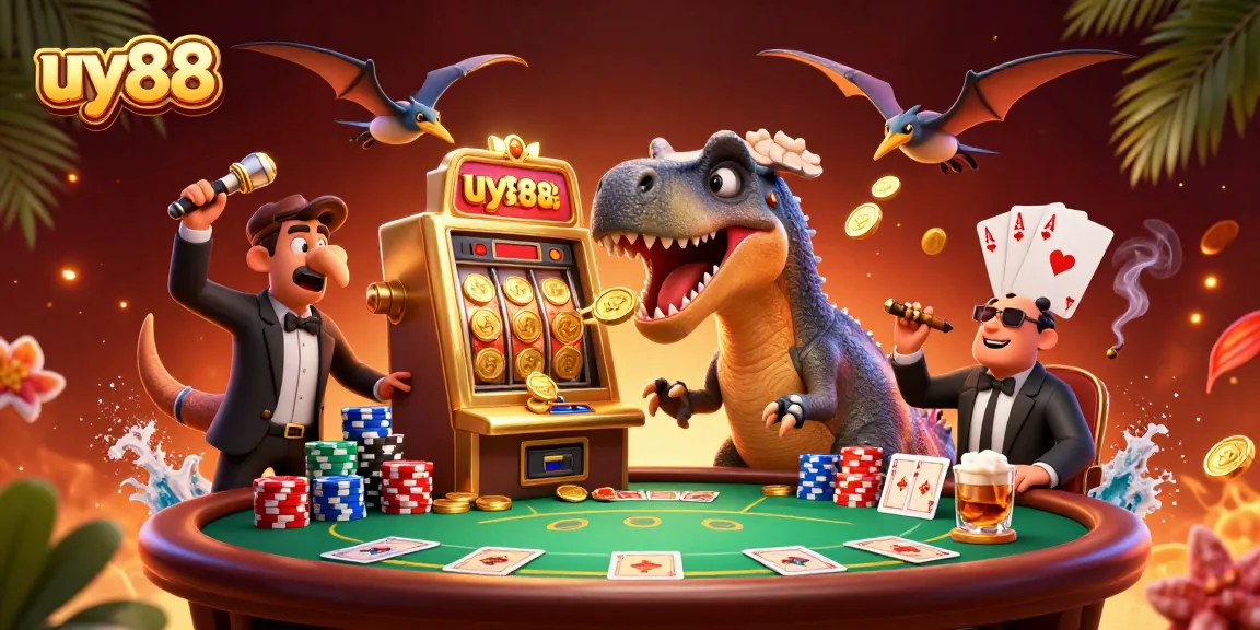 Experience the excitement of uy88 casino with engaging 3D characters and dynamic gaming elements.