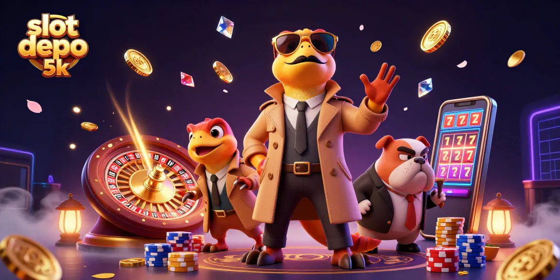 Experience thrilling gameplay on slot depo 5k with dynamic casino elements and immersive design.
